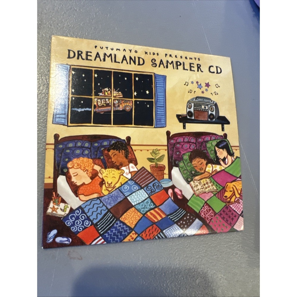 Putumayo Kids Dreamland Sampler CD RARE